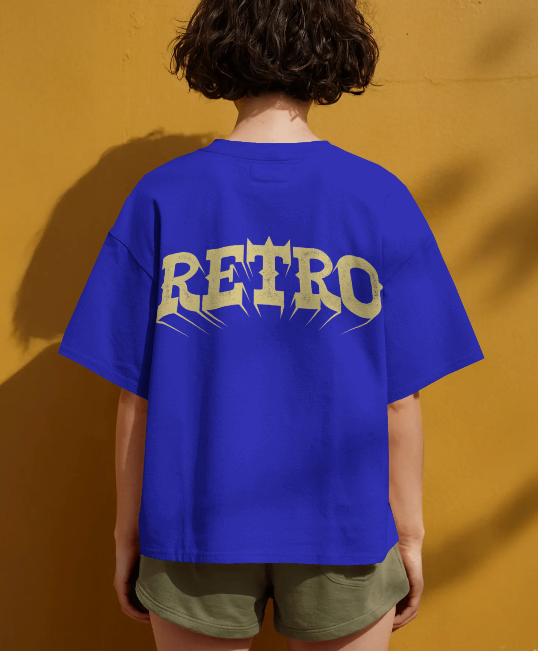 Retro Movie Oversized Tshirt