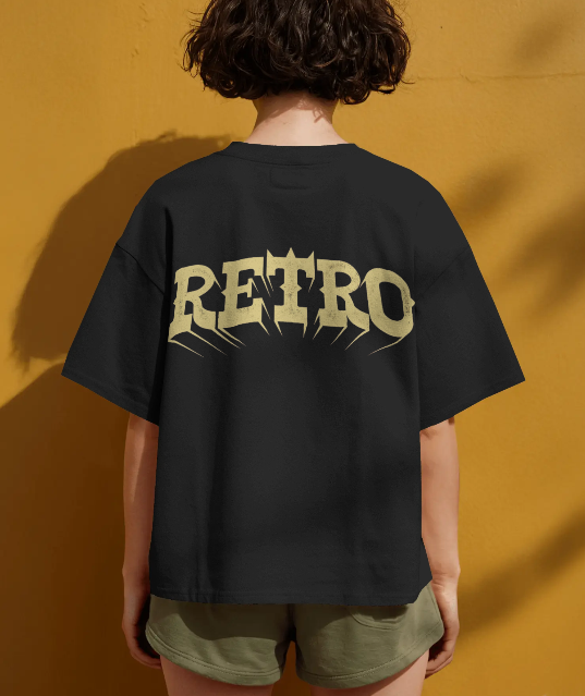 Retro Movie Oversized Tshirt