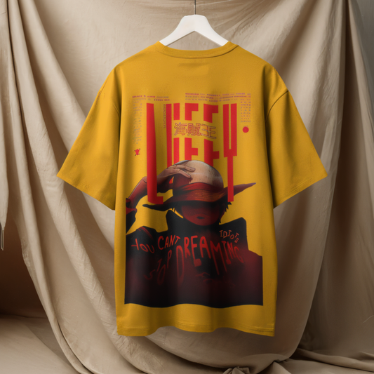 One Piece Luffy Oversized Tshirt